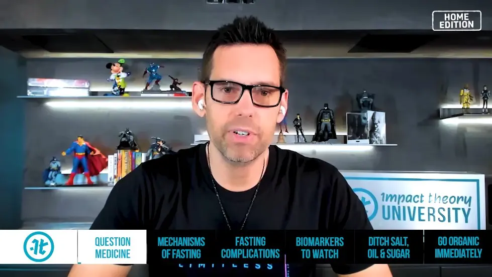 How To REVERSE YOUR AGE In 40 Days With WATER FASTING | Dr. Alan Goldhamer 001