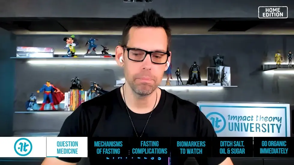 How To REVERSE YOUR AGE In 40 Days With WATER FASTING | Dr. Alan Goldhamer 003