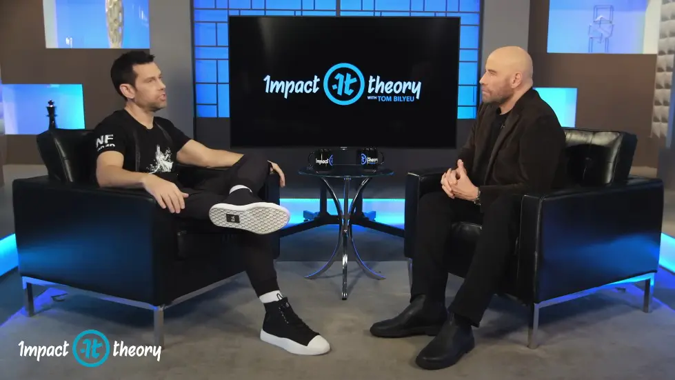 John Travolta on the True Meaning of Success | Impact Theory 020