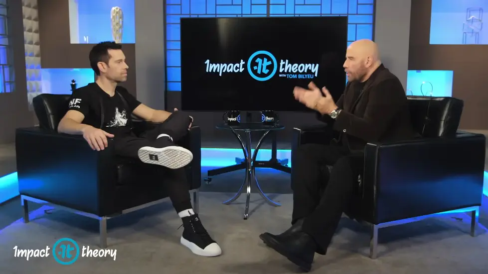 John Travolta on the True Meaning of Success | Impact Theory 022