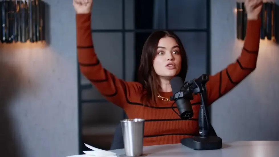 Lucy Hale Opens Up For The First Time About Eating Disorders, Relationships & Addiction | E224 020