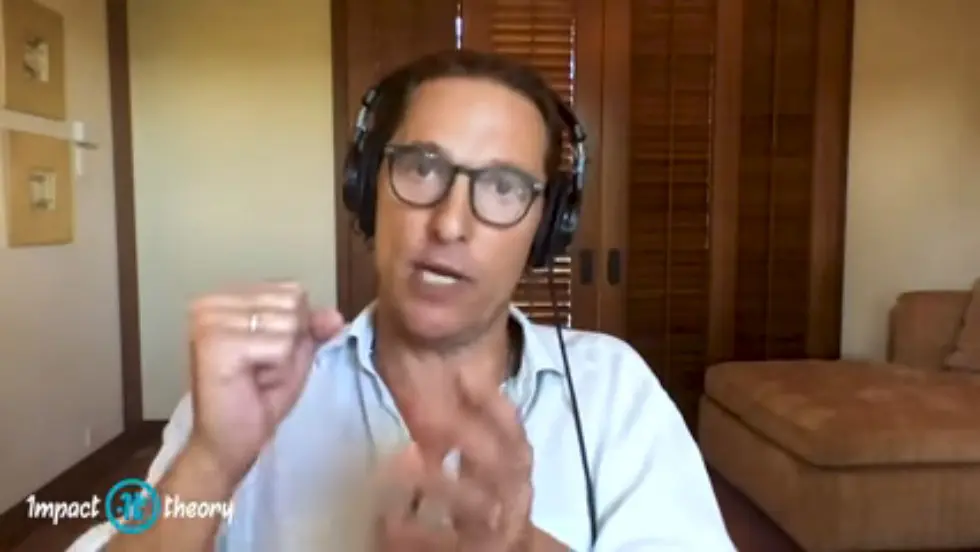 Matthew McConaughey Shares his Trick for Getting What You Want 029