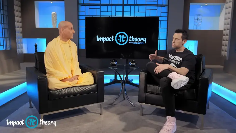 How to Connect With Your True Self | Radhanath Swami on Impact Theory 006