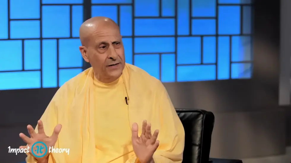 How to Connect With Your True Self | Radhanath Swami on Impact Theory 012