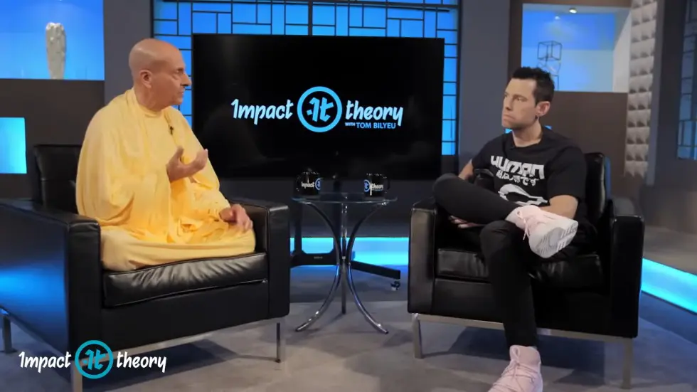 How to Connect With Your True Self | Radhanath Swami on Impact Theory 017