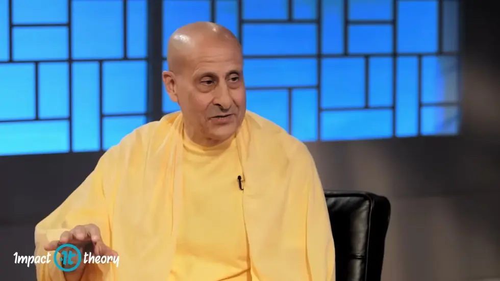 How to Connect With Your True Self | Radhanath Swami on Impact Theory 021