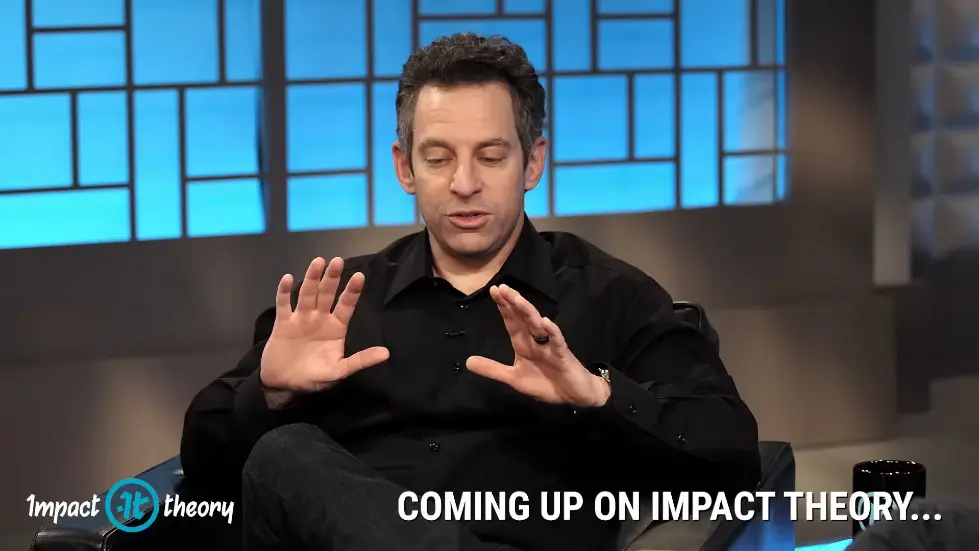 How to Instantly Achieve a Calm State | Sam Harris on Impact Theory 016