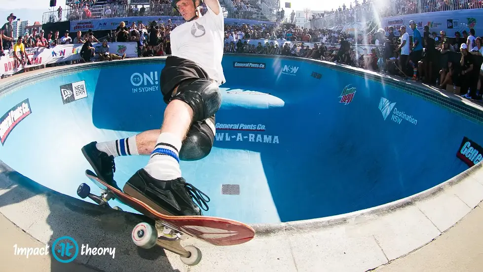 Choose Progress Over Perfection | Tony Hawk on Impact Theory 002