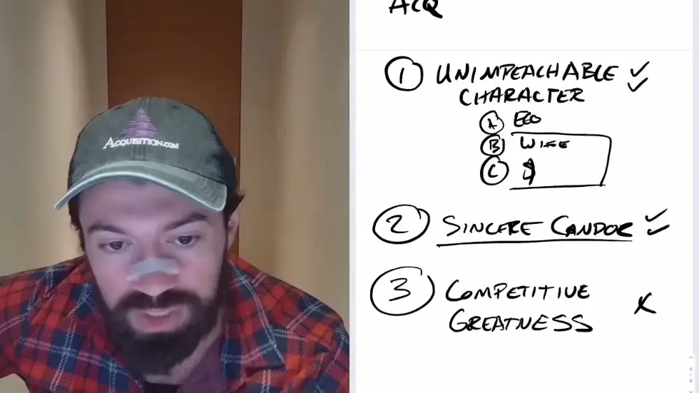 Alex Hormozi: $100M CEO: How I know who to trust... 014