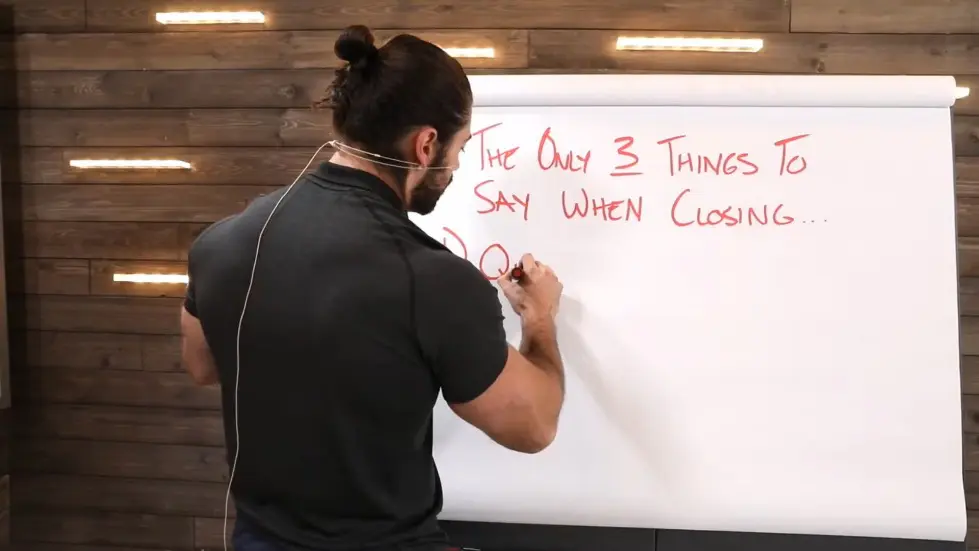 Alex Hormozi: 3 Simple Steps To Close Any Sale 002