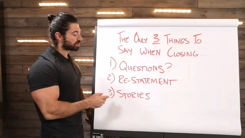 Alex Hormozi: 3 Simple Steps To Close Any Sale 005