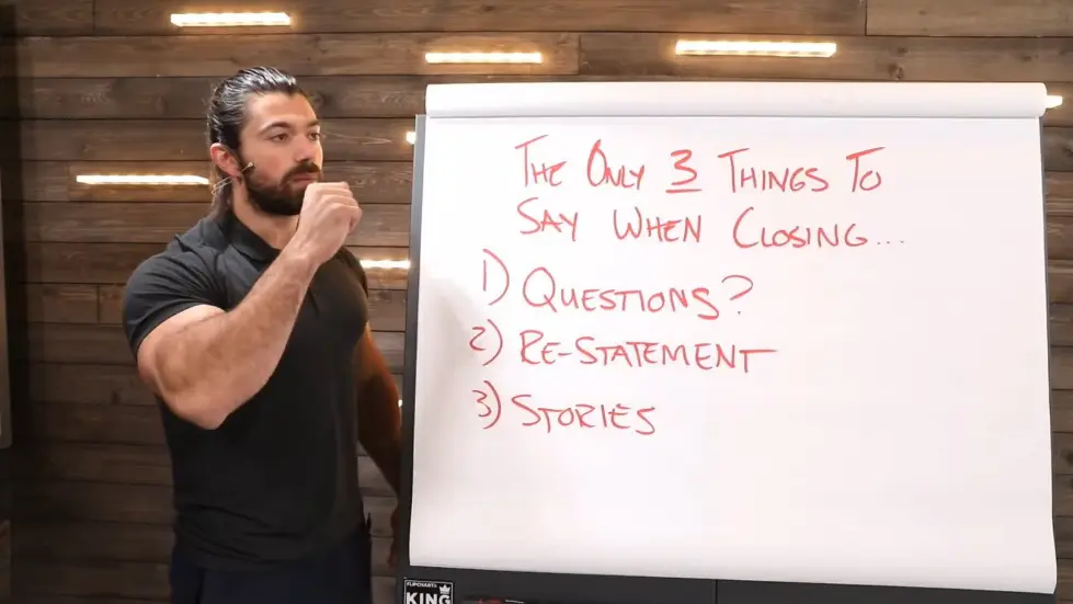 Alex Hormozi: 3 Simple Steps To Close Any Sale 008