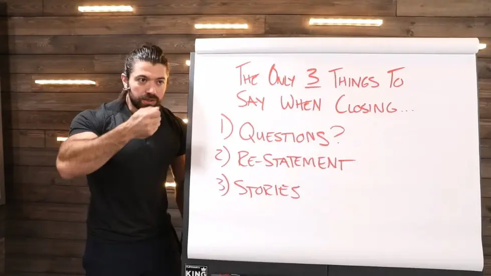 Alex Hormozi: 3 Simple Steps To Close Any Sale 012