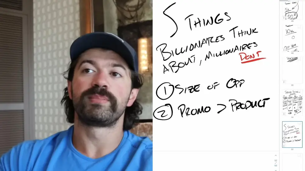 Alex Hormozi: 5 Things that BILLIONAIRES think about that MILLIONAIRES don