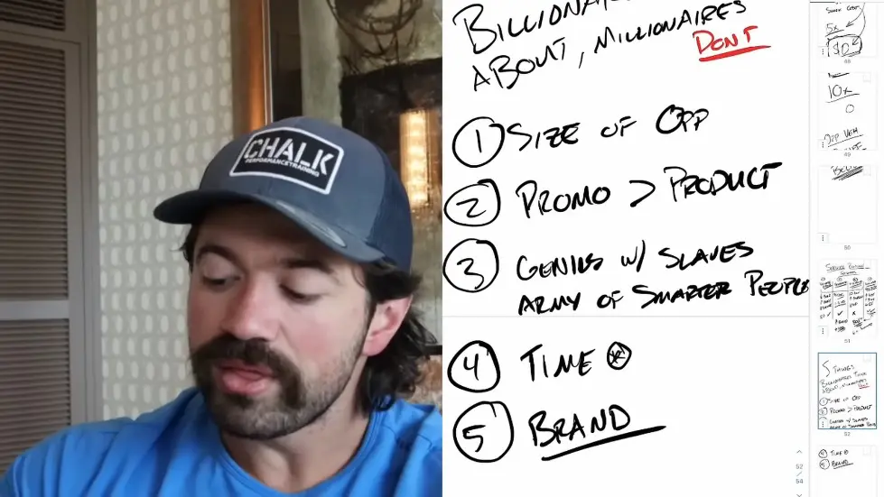 Alex Hormozi: 5 Things that BILLIONAIRES think about that MILLIONAIRES don