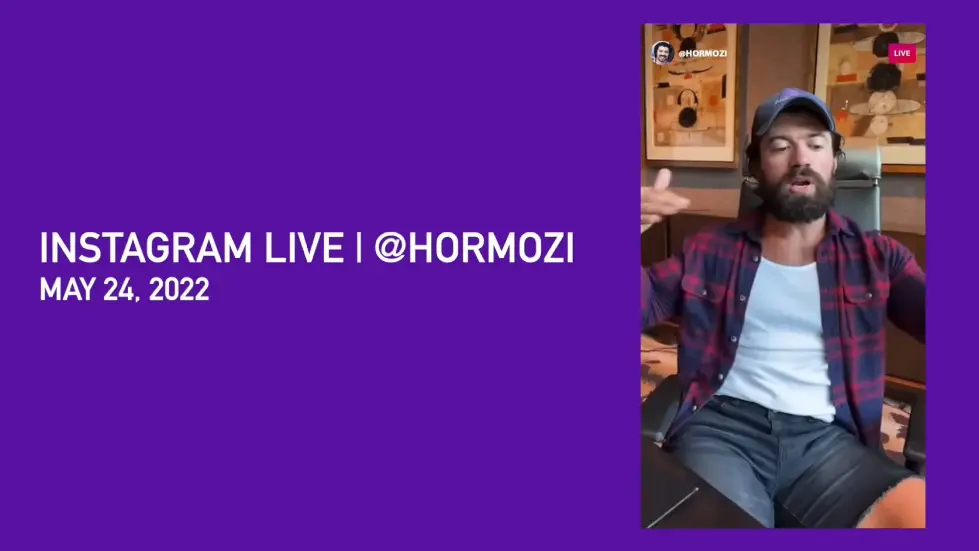 Alex Hormozi: How I built a 1.2M follower audience in 6 months 003