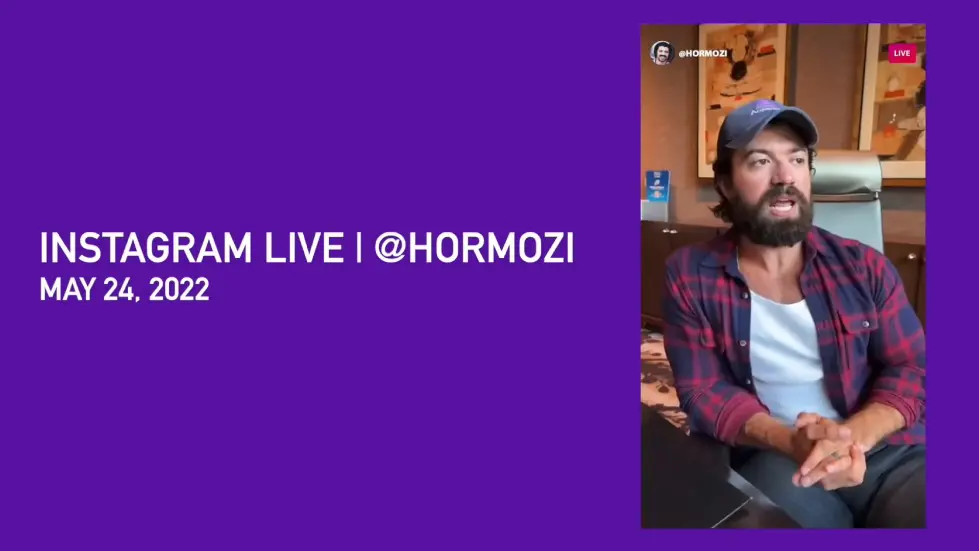 Alex Hormozi: How I built a 1.2M follower audience in 6 months 011