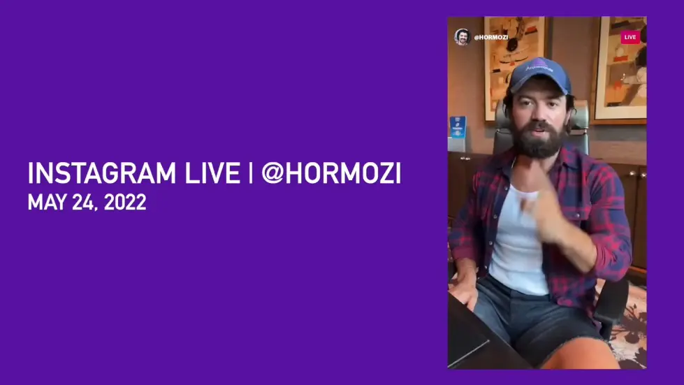 Alex Hormozi: How I built a 1.2M follower audience in 6 months 013
