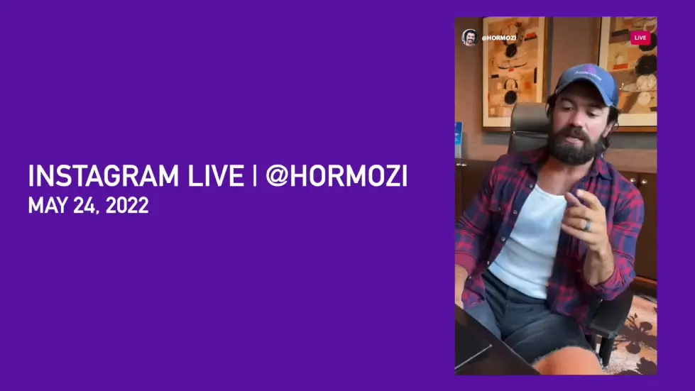 Alex Hormozi: How I built a 1.2M follower audience in 6 months 016