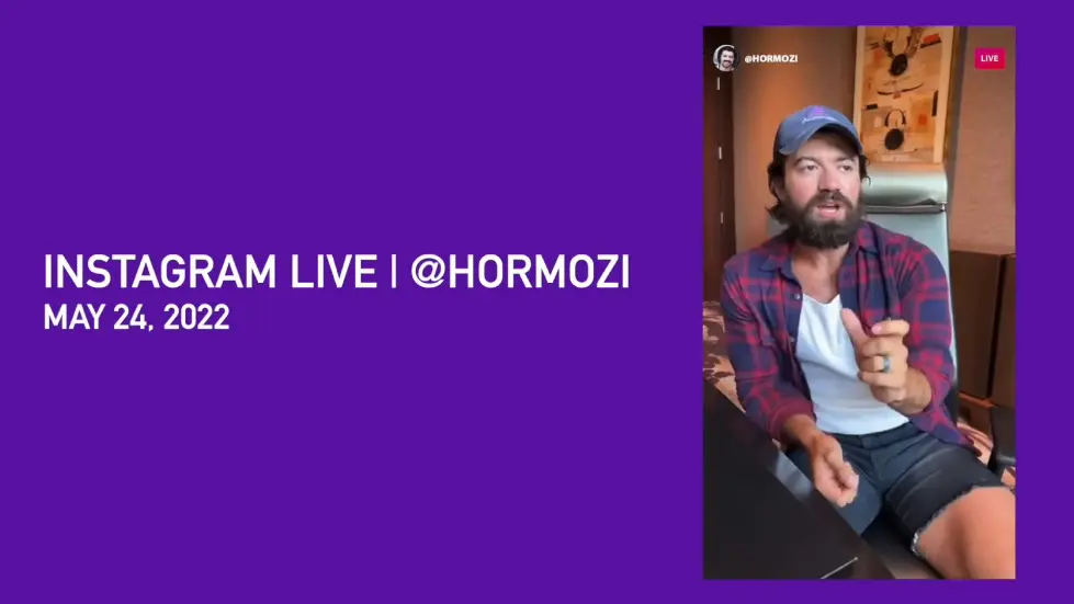Alex Hormozi: How I built a 1.2M follower audience in 6 months 021