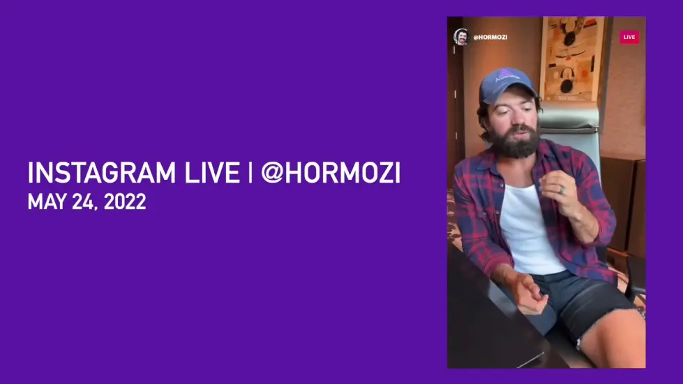 Alex Hormozi: How I built a 1.2M follower audience in 6 months 022