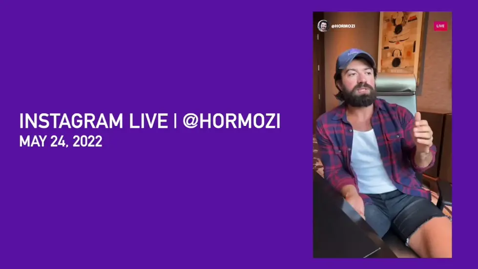 Alex Hormozi: How I built a 1.2M follower audience in 6 months 023