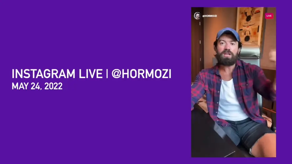 Alex Hormozi: How I built a 1.2M follower audience in 6 months 024