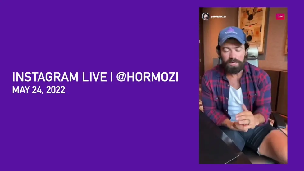 Alex Hormozi: How I built a 1.2M follower audience in 6 months 025