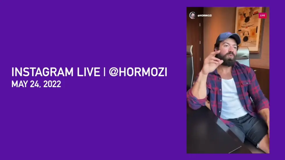 Alex Hormozi: How I built a 1.2M follower audience in 6 months 027