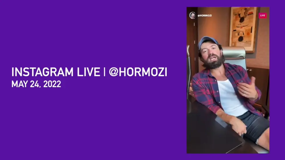 Alex Hormozi: How I built a 1.2M follower audience in 6 months 028
