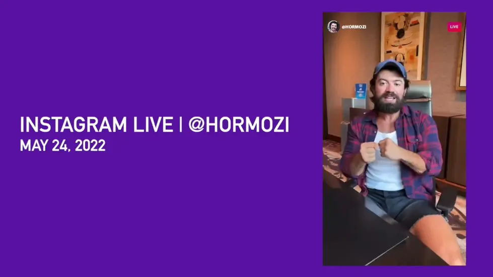 Alex Hormozi: How I built a 1.2M follower audience in 6 months 030