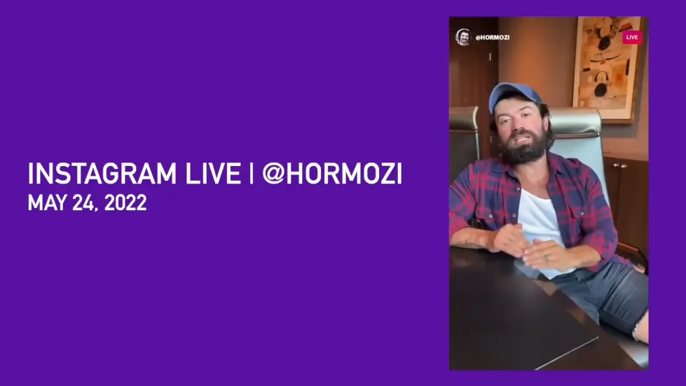 Alex Hormozi: How I built a 1.2M follower audience in 6 months 033