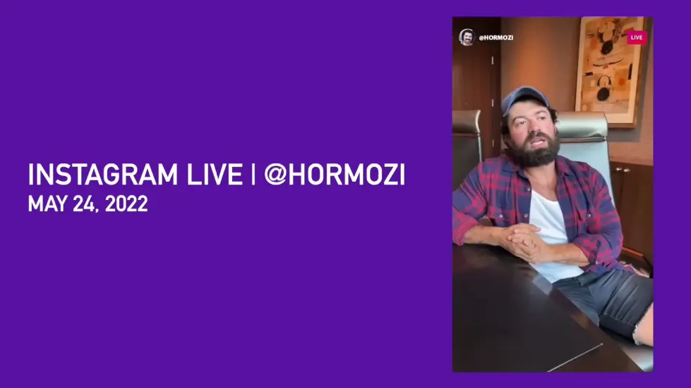 Alex Hormozi: How I built a 1.2M follower audience in 6 months 034