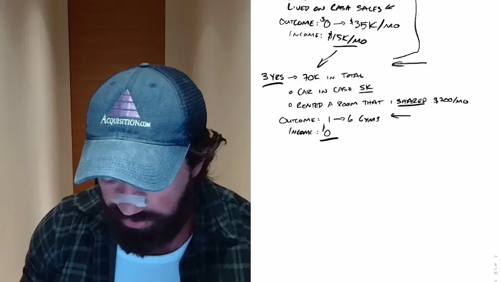 Alex Hormozi: I lived on $0 income for 3 years growing my business... 003