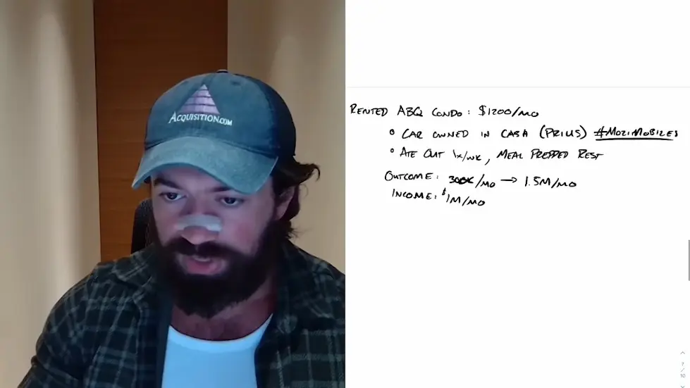 Alex Hormozi: I lived on $0 income for 3 years growing my business... 005