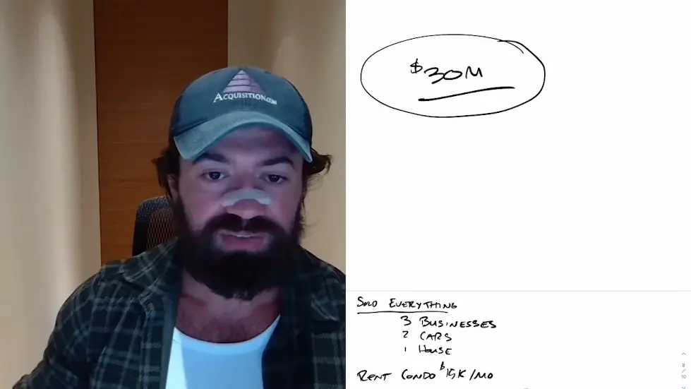Alex Hormozi: I lived on $0 income for 3 years growing my business... 009