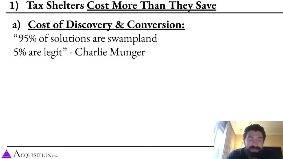 Alex Hormozi: I paid 0% tax on 56% of my income...here