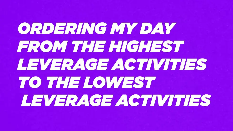 Alex Hormozi: My $100,000,000 Morning Routine 005