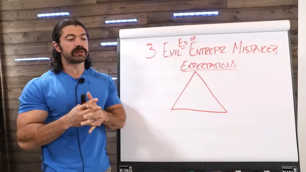 Alex Hormozi: “The 3 Evil Es” That Almost Killed My Business 001