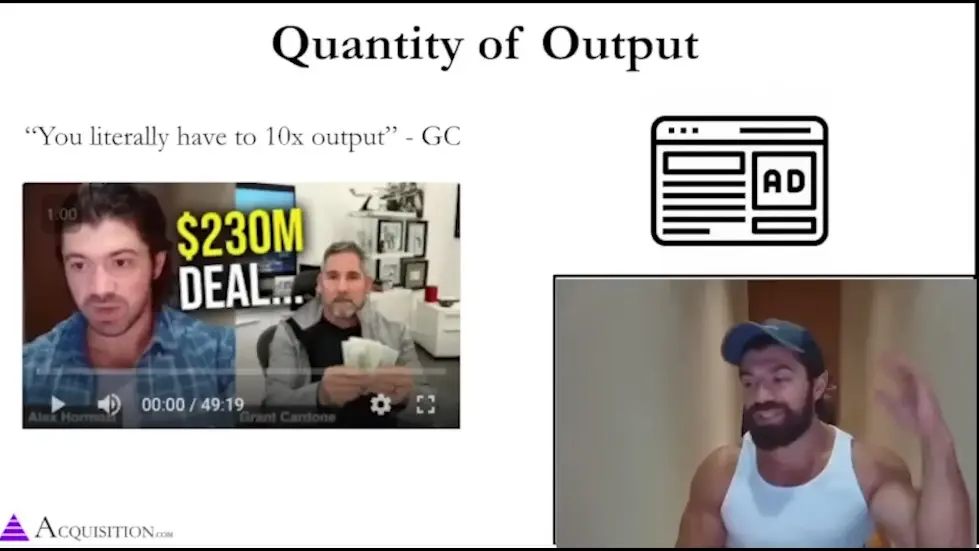 Alex Hormozi: The reason you are not successful... 007