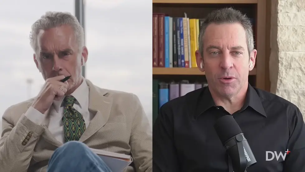 Jordan Peterson & Sam Harris Try to Find Something They Agree On | EP 408 008