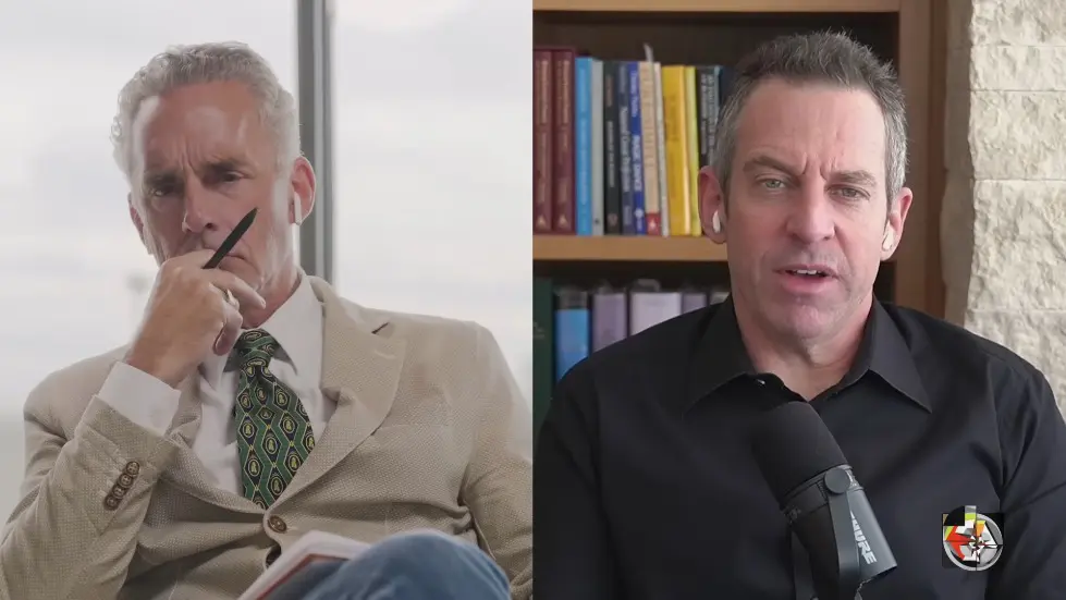 Jordan Peterson & Sam Harris Try to Find Something They Agree On | EP 408 015