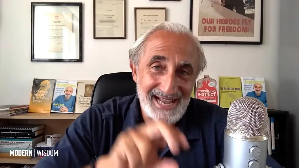 8 Strategies For Avoiding A Life You Hate - Dr Gad Saad | Modern Wisdom 686 002