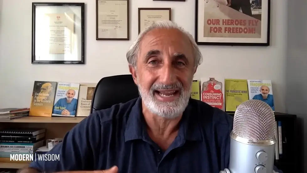 8 Strategies For Avoiding A Life You Hate - Dr Gad Saad | Modern Wisdom 686 005