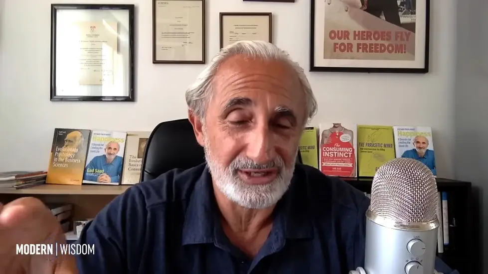 8 Strategies For Avoiding A Life You Hate - Dr Gad Saad | Modern Wisdom 686 010