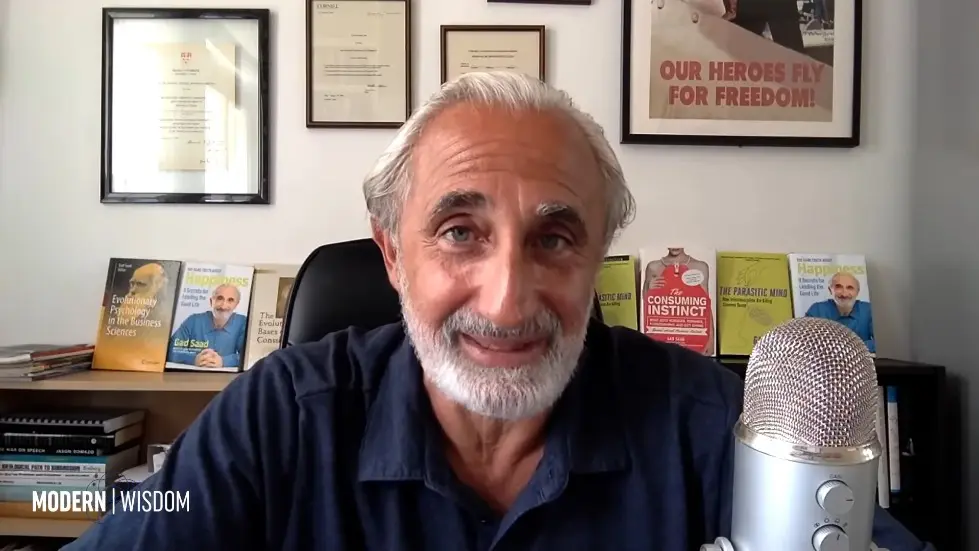 8 Strategies For Avoiding A Life You Hate - Dr Gad Saad | Modern Wisdom 686 011