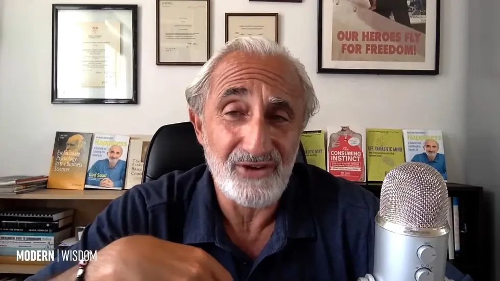 8 Strategies For Avoiding A Life You Hate - Dr Gad Saad | Modern Wisdom 686 012