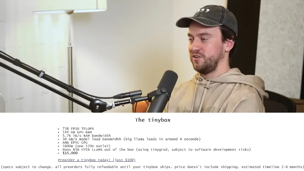 George Hotz: Tiny Corp, Twitter, AI Safety, Self-Driving, GPT, AGI & God | Lex Fridman Podcast #387 057