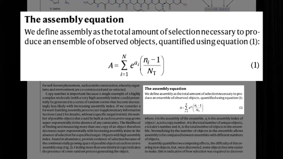 Lee Cronin: Controversial Nature Paper on Evolution of Life and Universe | Lex Fridman Podcast #404 022