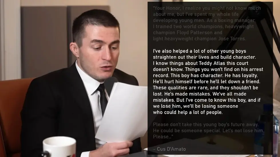 Teddy Atlas: Mike Tyson, Cus D